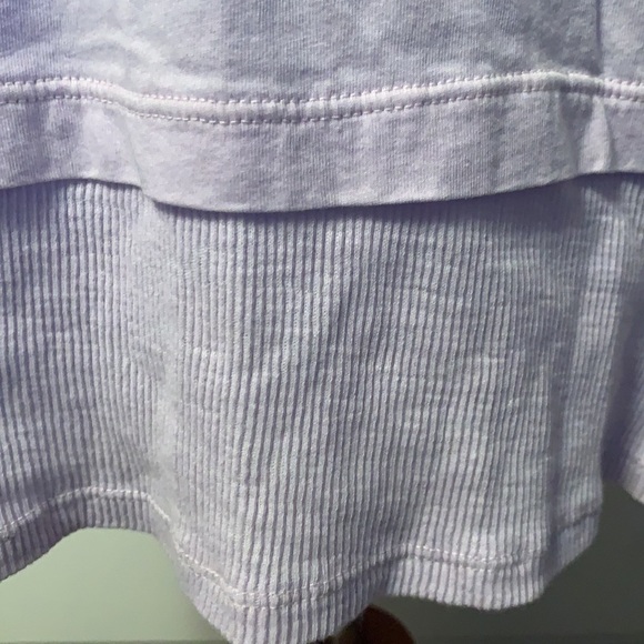 Mododoc tunic length tank top, ribbed bottom piece - Picture 3 of 11